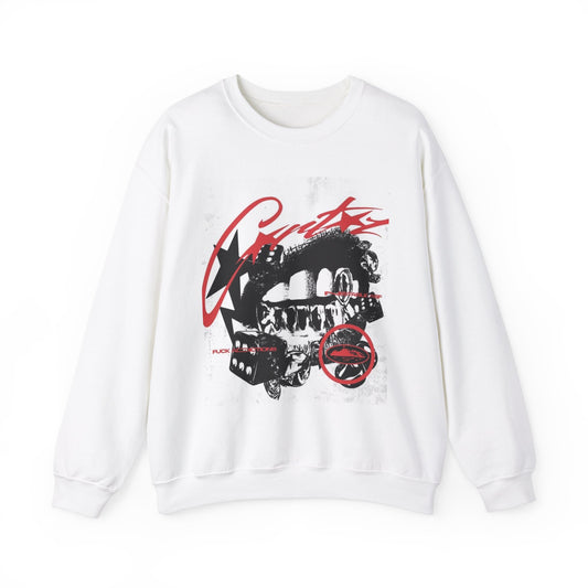 Artistic Graffiti-Inspired Crewneck Sweatshirt